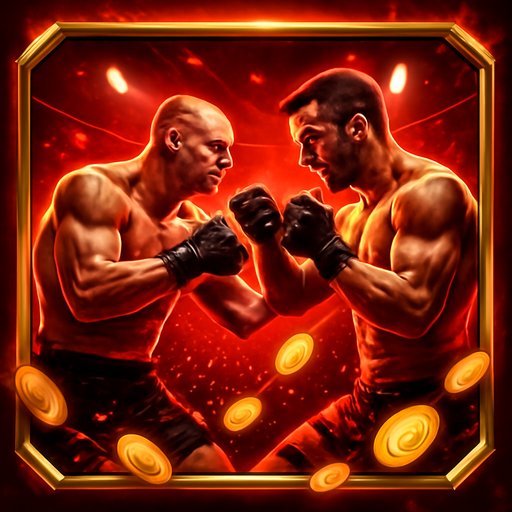 k666 Boxing ring two fighters facing poses